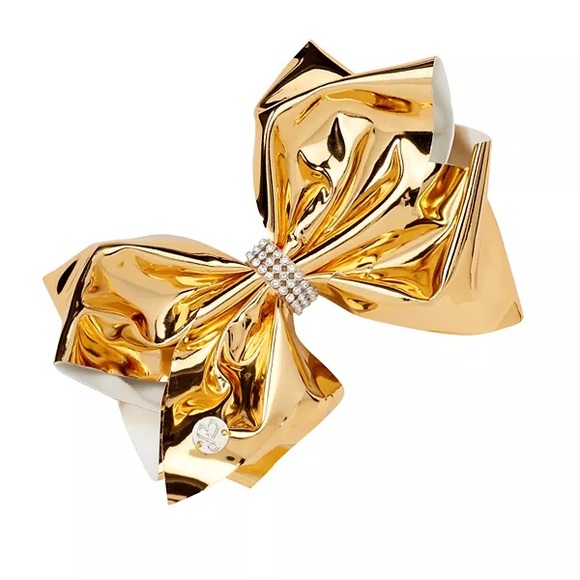 Nickelodeon Other - Large JoJo Siwa gold metallic bow Nickelodeon